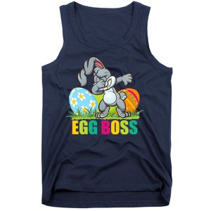 Egg Boss Dabbing Easter Bunny Tank Top