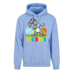 Egg Boss Dabbing Easter Bunny Unisex Surf Hoodie