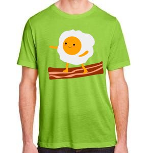 Egg Surfing On Bacon Adult ChromaSoft Performance T-Shirt