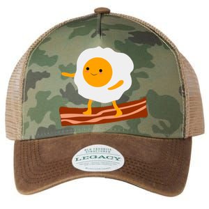 Egg Surfing On Bacon Legacy Tie Dye Trucker Hat