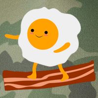 Egg Surfing On Bacon Legacy Tie Dye Trucker Hat