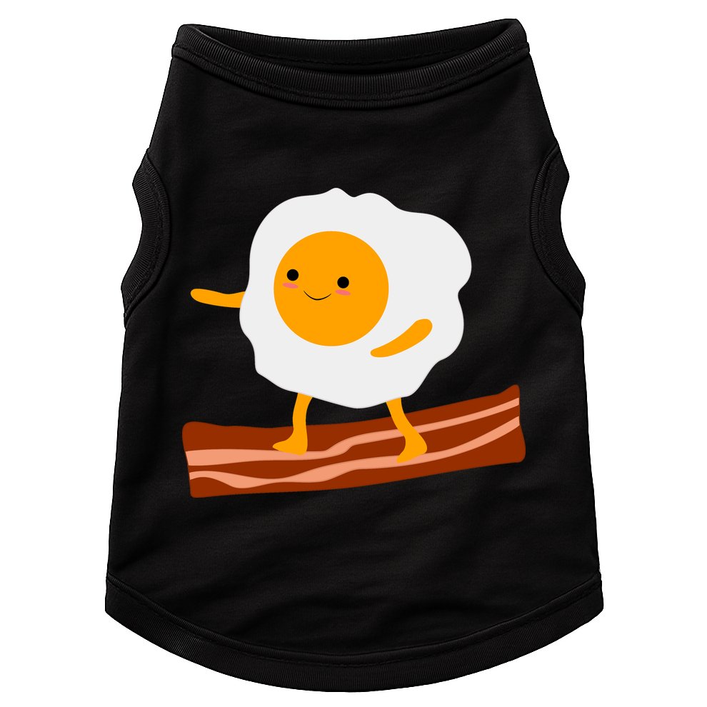 Egg Surfing On Bacon Doggie Tank