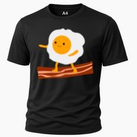 Egg Surfing On Bacon Cooling Performance Crew T-Shirt