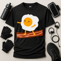 Egg Surfing On Bacon Cooling Performance Crew T-Shirt