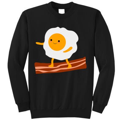 Egg Surfing On Bacon Sweatshirt