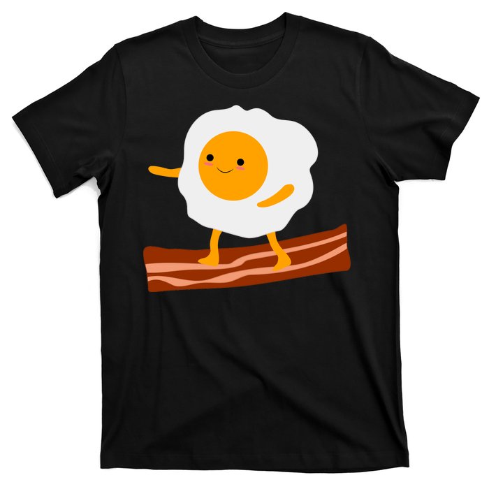 Egg Surfing On Bacon T-Shirt