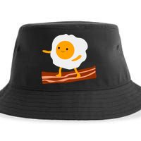 Egg Surfing On Bacon Sustainable Bucket Hat