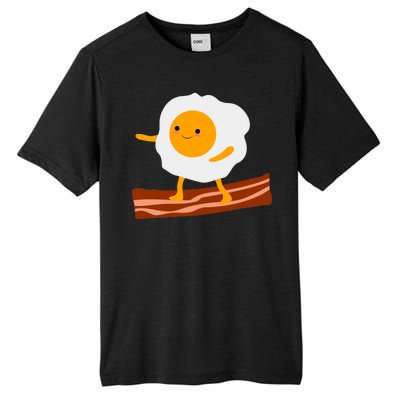 Egg Surfing On Bacon Tall Fusion ChromaSoft Performance T-Shirt