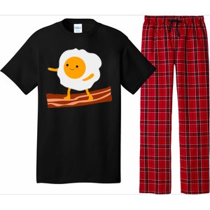 Egg Surfing On Bacon Pajama Set