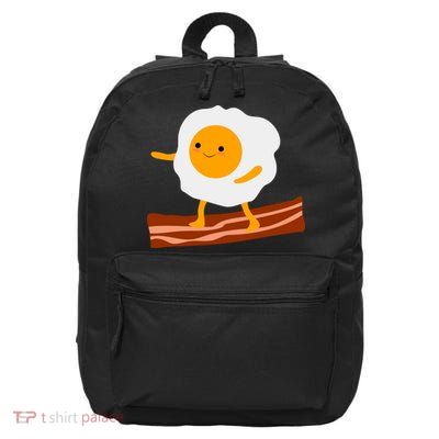 Egg Surfing On Bacon 16 in Basic Backpack