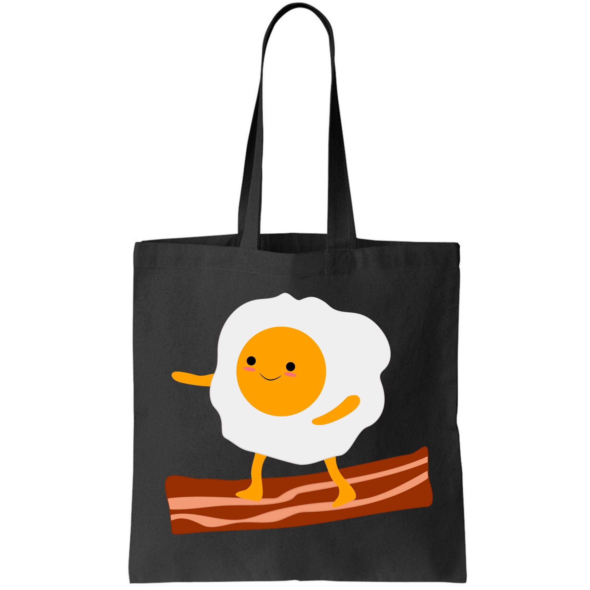 Egg Surfing On Bacon Bag