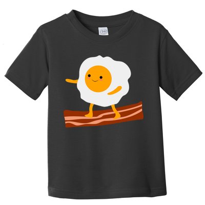 Egg Surfing On Bacon Toddler T-Shirt