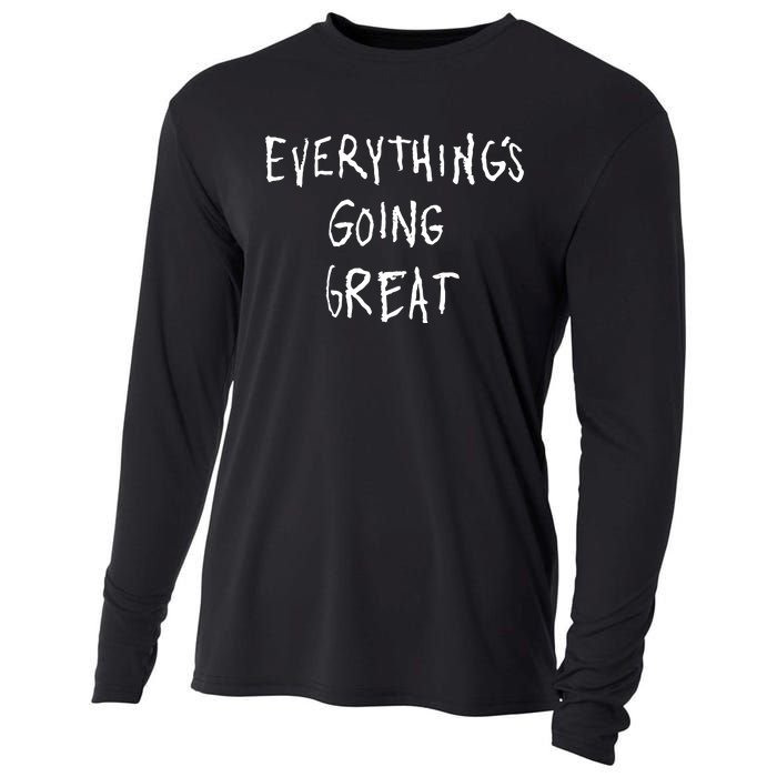 EverythingS Going Great Cooling Performance Long Sleeve Crew