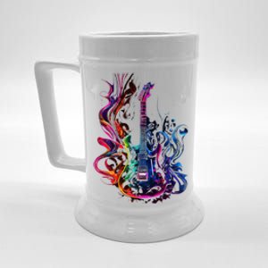 Electric Guitar Guitarists Beer Stein