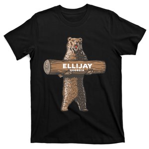 Ellijay Georgia Ga Growling Bear Vacation Souvenir T-Shirt