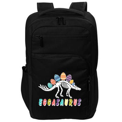 Eggasaurus Dino Stegosaurus Easter Egg Dinosaur Impact Tech Backpack