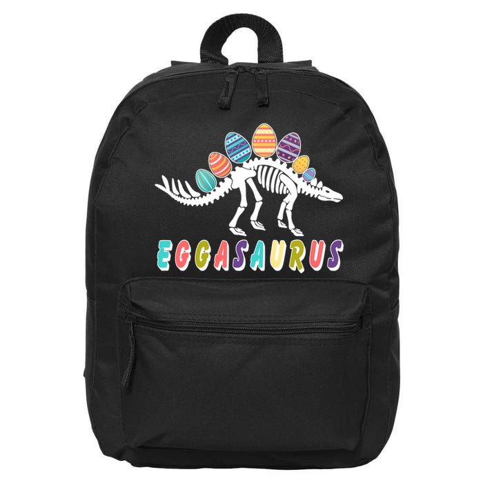 Eggasaurus Dino Stegosaurus Easter Egg Dinosaur 16 in Basic Backpack