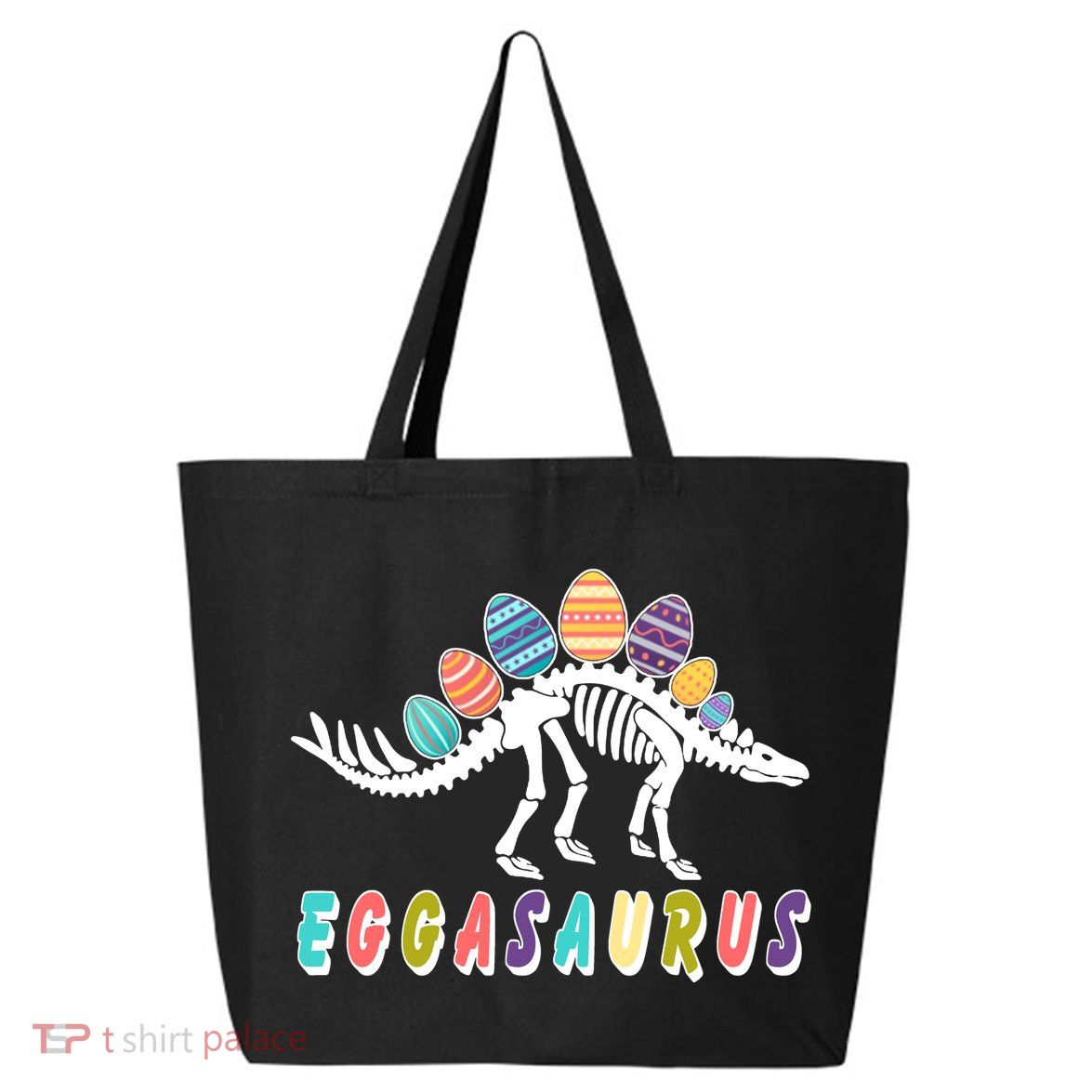 Eggasaurus Dino Stegosaurus Easter Egg Dinosaur 25L Jumbo Tote