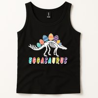 Eggasaurus Dino Stegosaurus Easter Egg Dinosaur Tank Top