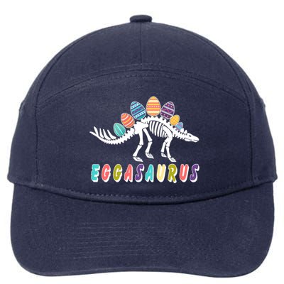 Eggasaurus Dino Stegosaurus Easter Egg Dinosaur 7-Panel Snapback Hat