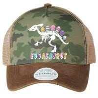 Eggasaurus Plateosaurus Funny Cute Easter Legacy Tie Dye Trucker Hat