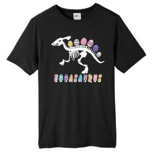 Eggasaurus Plateosaurus Funny Cute Easter Tall Fusion ChromaSoft Performance T-Shirt