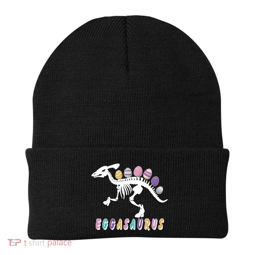 Eggasaurus Plateosaurus Funny Cute Easter Beanie