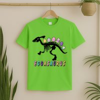 Eggasaurus Plateosaurus Funny Cute Easter T-Shirt