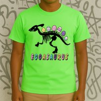 Eggasaurus Plateosaurus Funny Cute Easter T-Shirt