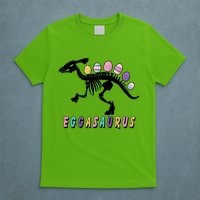 Eggasaurus Plateosaurus Funny Cute Easter T-Shirt