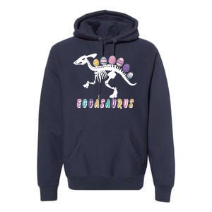 Eggasaurus Plateosaurus Funny Cute Easter Premium Hoodie