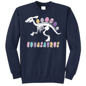 Eggasaurus Plateosaurus Funny Cute Easter Tall Sweatshirt