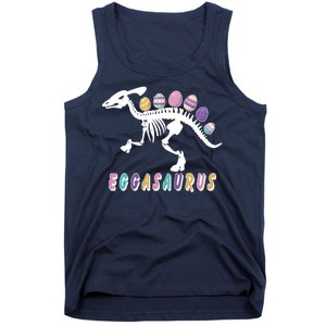 Eggasaurus Plateosaurus Funny Cute Easter Tank Top