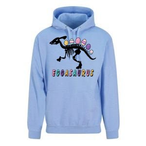 Eggasaurus Plateosaurus Funny Cute Easter Unisex Surf Hoodie