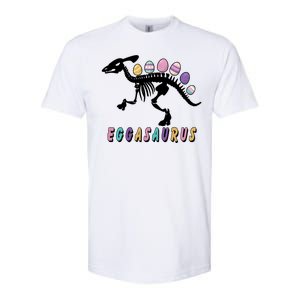 Eggasaurus Plateosaurus Funny Cute Easter Softstyle CVC T-Shirt