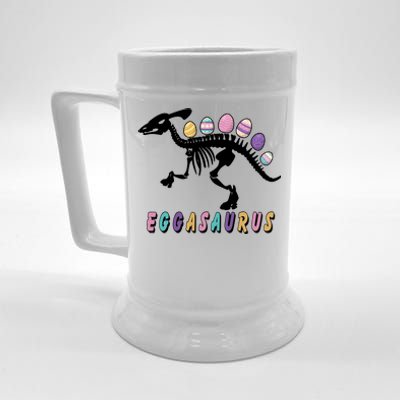 Eggasaurus Plateosaurus Funny Cute Easter Beer Stein