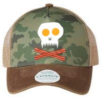 Eggs And Bacon Skull Legacy Tie Dye Trucker Hat