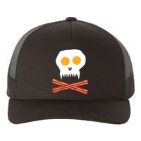 Eggs And Bacon Skull Yupoong Adult 5-Panel Trucker Hat