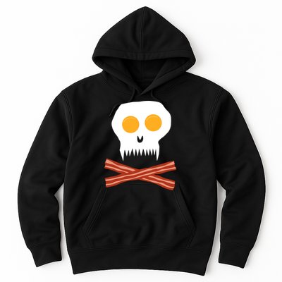 Eggs And Bacon Skull Hoodie