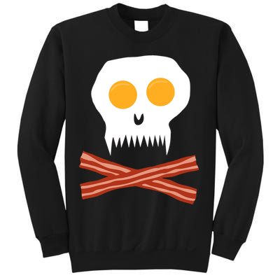 Eggs And Bacon Skull Sweatshirt