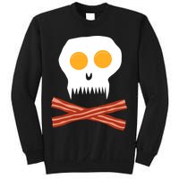 Eggs And Bacon Skull Sweatshirt