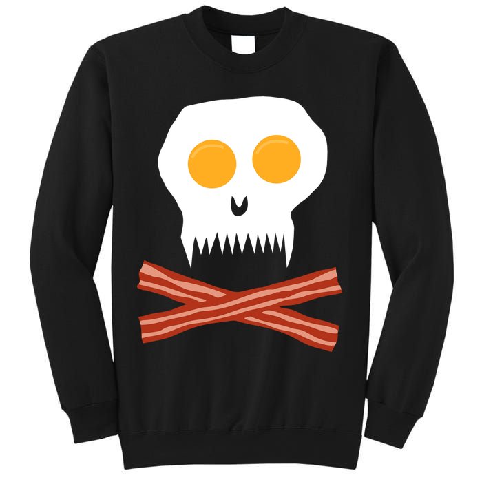 Eggs And Bacon Skull Sweatshirt