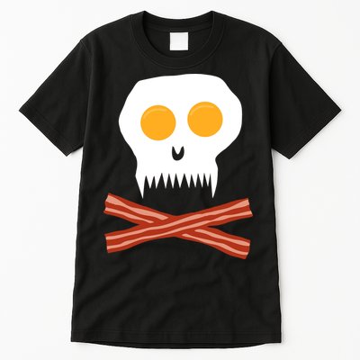 Eggs And Bacon Skull Tall T-Shirt