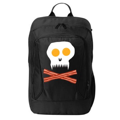 Eggs And Bacon Skull City Backpack