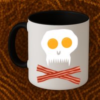 Eggs And Bacon Skull Mug