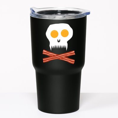 Eggs And Bacon Skull Tumbler