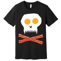 Eggs And Bacon Skull Premium T-Shirt