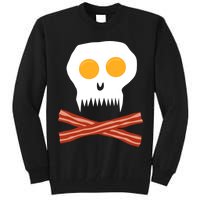 Eggs And Bacon Skull Tall Sweatshirt