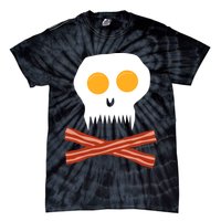 Eggs And Bacon Skull Tie-Dye T-Shirt