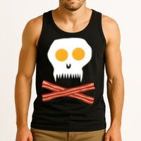 Eggs And Bacon Skull Tank Top